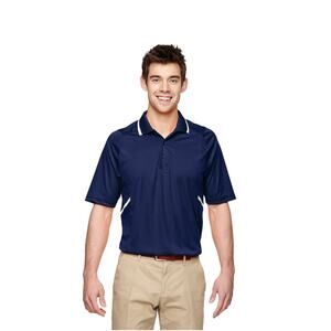 NWT Extreme Men 3XL Classic Navy Propel Interlock Polo 85118 40 UPF Easy Care